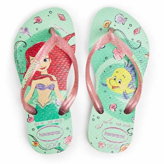 Havaianas Джапанки Unisex Kids' Flip Flops Green Multi 
