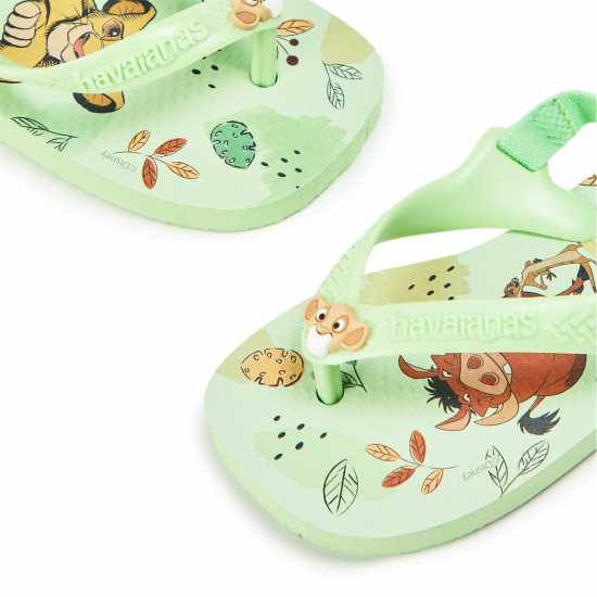 Havaianas Джапанки Unisex Kids' Disney Classics Flip Flops Green 