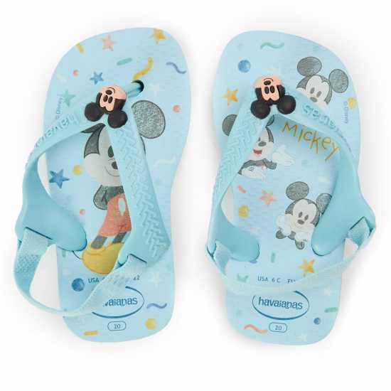 Havaianas Джапанки Unisex Kids' Disney Classics Flip Flops Blue Water 