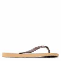Havaianas Джапанки Kids' Hav Slim Animals Sand Grey/golden Flip Flops Animal Print 