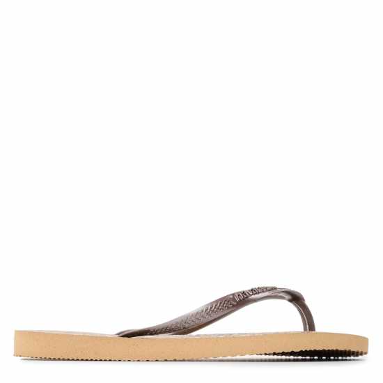 Havaianas Джапанки Kids' Hav Slim Animals Sand Grey/golden Flip Flops Animal Print 