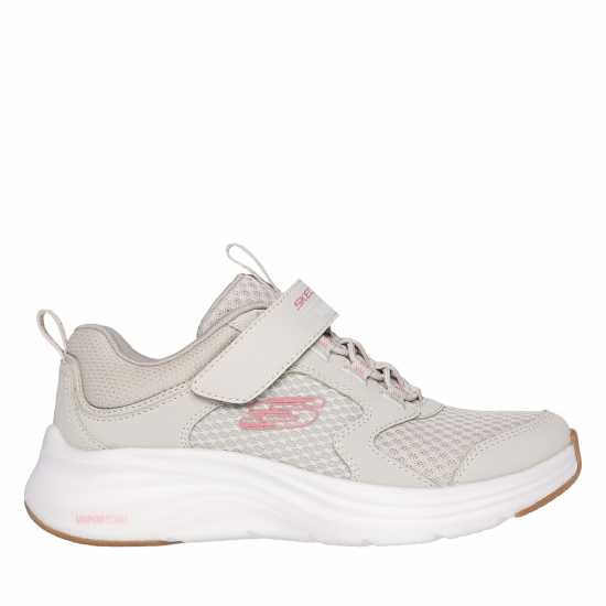 Skechers Маратонки Без Връзки Bungee And Strap Qtr Overlay Mesh S Slip On Trainers Unisex Kids  