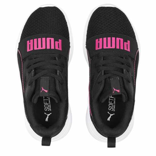 Puma Wired Run Pure Ps Black/Pink Детски маратонки