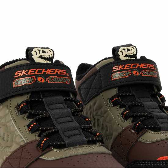 Skechers Unisex Kids' Ranger Non Waterproof Walking Shoes Brown/Black 