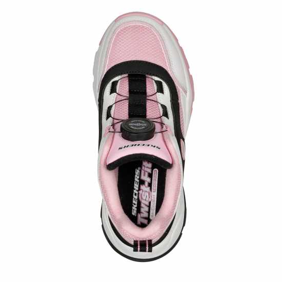 Skechers Unisex Kids Walking Shoes Pink/Black Skechers Unisex Kids Walking Shoes Pink/Black Детски туристически обувки