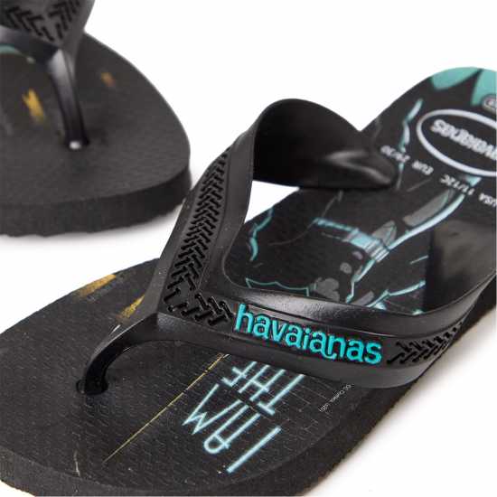 Havaianas Джапанки Unisex Kids' Flip Flops Black/Blue 