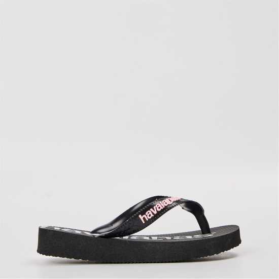Havaianas Джапанки Hav. Top Logomania Black 25/26 Flip Flops Unisex Kids  
