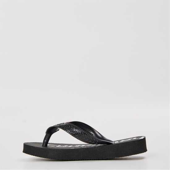 Havaianas Джапанки Hav. Top Logomania Black 25/26 Flip Flops Unisex Kids  