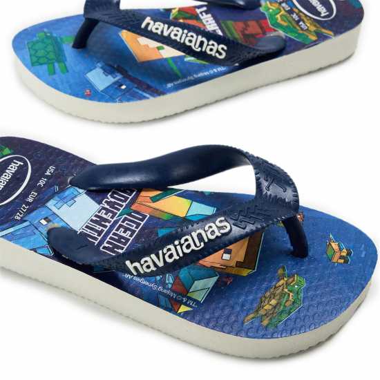 Havaianas Джапанки Unisex Kids' K Licences Flip Flops White 