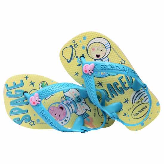Havaianas Джапанки Unisex Kids' Peppa Pig Ballet Rose Flip Flops Beige 