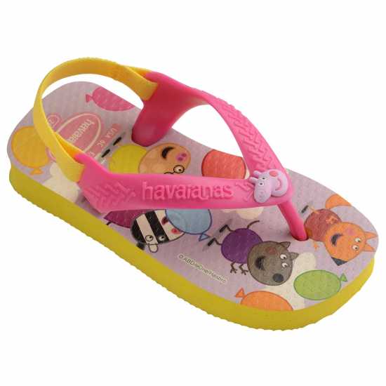 Havaianas Джапанки Hav. Baby Peppa Pig Ballet Rose 19 Flip Flops Unisex Kids  