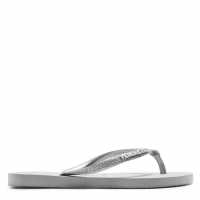 Havaianas Джапанки Unisex Kids Slim Glitter Ii Beige Flip Flops  