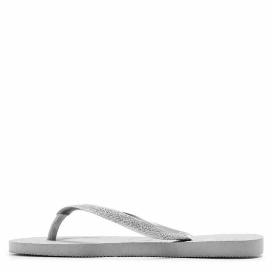 Havaianas Джапанки Unisex Kids Slim Glitter Ii Beige Flip Flops  