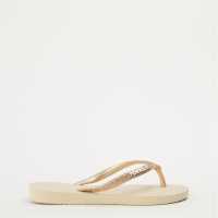 Havaianas Джапанки Hav. Slim Glitter Ii Beige 29/30 Flip Flops Unisex Kids  