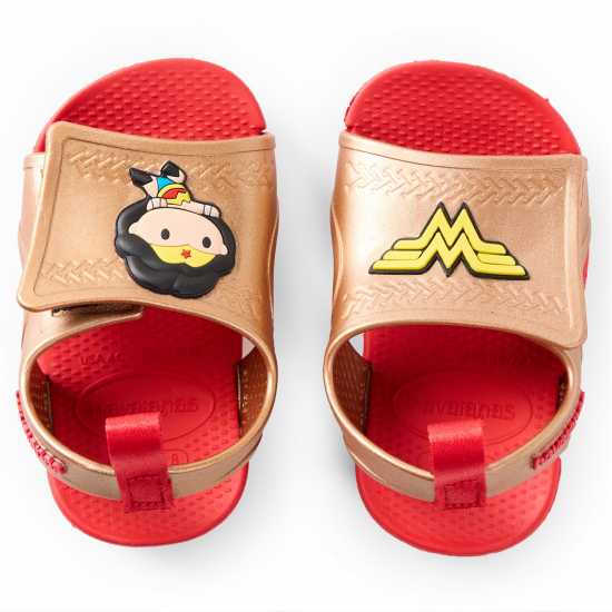 Havaianas Джапанки Unisex Kids' Kd Flip Flops Red/R Gold 