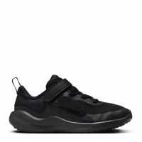 Nike Revolution 7 (Psv) Трикратно черно Детски високи кецове