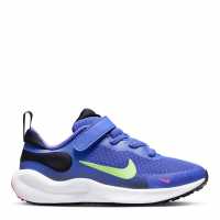 Nike Revolution 7 (Psv) Синьо/Лайм Детски високи кецове