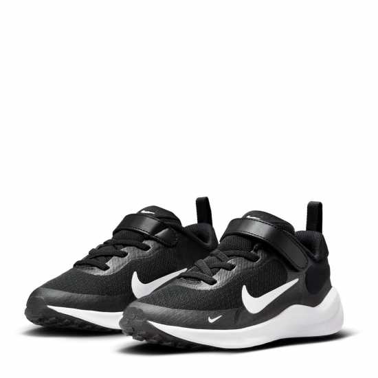 Nike Revolution 7 (Psv) Black/White Детски маратонки