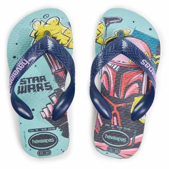 Havaianas Джапанки Hav. Star Wars Clay/navy Blue 23/24 Flip Flops Boys Havaianas Джапанки Hav. Star Wars Clay/navy Blue 23/24 Flip Flops Boys