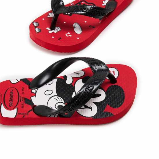 Havaianas Джапанки Hav. Top Disney Ruby Red/black 23/2 Flip Flops Boys  