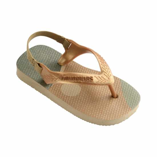 Havaianas Джапанки Hav. Baby Palette Glow Velvet Rose Flip Flops Unisex Kids Sand Grey/Gold 