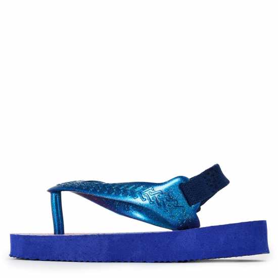 Havaianas Джапанки Unisex Kids' Baby Palette Glow Velvet Rose Flip Flops Marine Blue M 