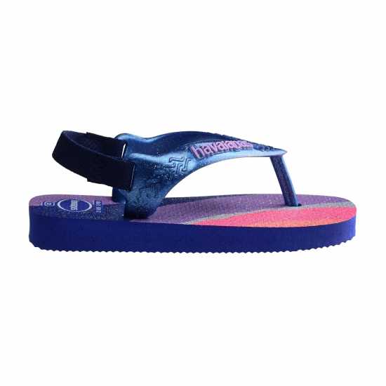 Havaianas Джапанки Hav. Baby Palette Glow Velvet Rose Flip Flops Unisex Kids Marine Blue 