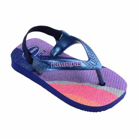 Havaianas Джапанки Hav. Baby Palette Glow Velvet Rose Flip Flops Unisex Kids Marine Blue 