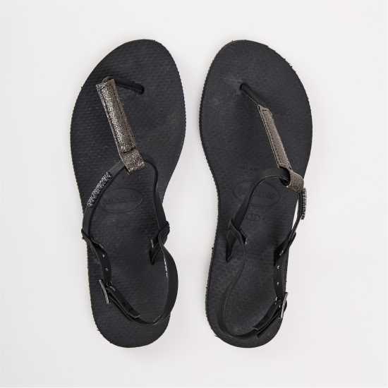 Havaianas Джапанки Hav. You Rio Black 33 Flip Flops Girls  