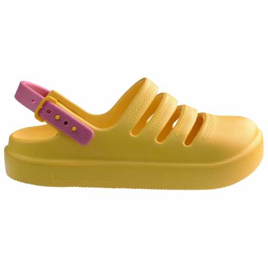 Havaianas Джапанки Kids' Pink Flip Flops Yellow Gold 