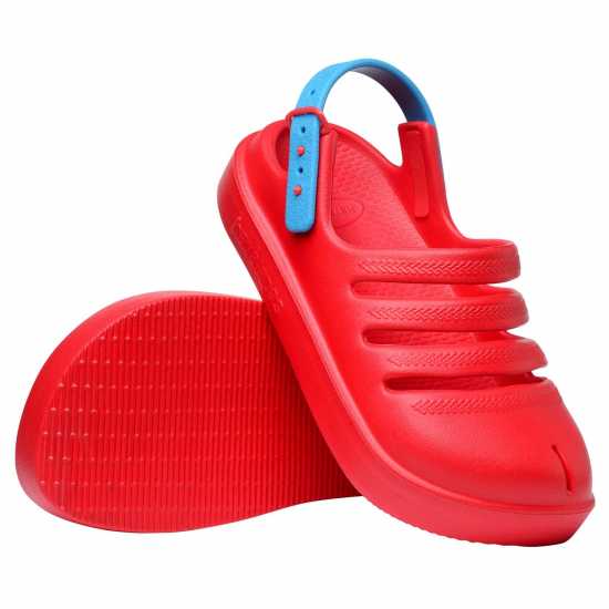 Havaianas Джапанки Hav. Kids Clog Pink Flux/prisma Pur Flip Flops Girls Ruby Red/Turq 