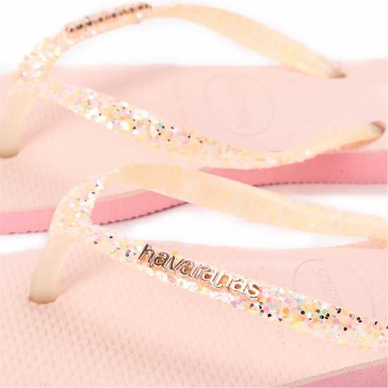 Havaianas Джапанки Hav. Slim Glitter Flourish Macaron Flip Flops Unisex Kids  