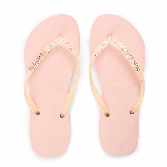 Havaianas Джапанки Hav. Slim Glitter Flourish Macaron Flip Flops Unisex Kids  