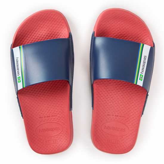 Havaianas Джапанки Hav. Slide Brasil Red 31/32 Flip Flops Unisex Kids Havaianas Джапанки Hav. Slide Brasil Red 31/32 Flip Flops Unisex Kids
