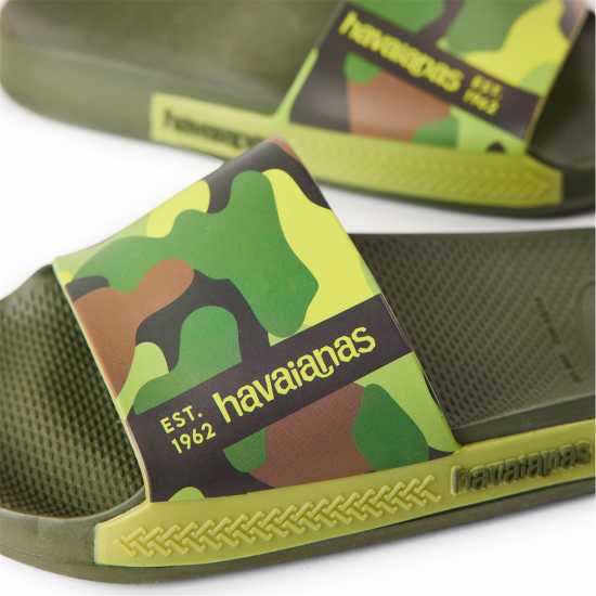Havaianas Джапанки Hav. Slide Print Green 33/34 Flip Flops Unisex Kids  
