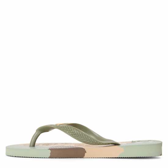 Havaianas Джапанки Hav. Top Logomania Colors Ii Green Flip Flops Unisex Kids  