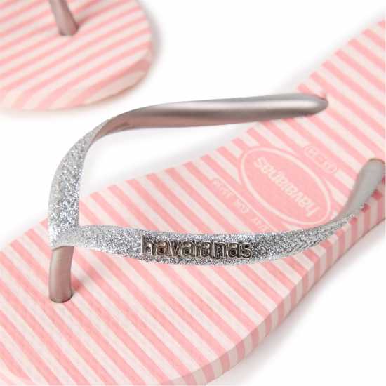 Havaianas Джапанки Hav. Slim Glitter Stripes Ballet Ro Flip Flops Unisex Kids  
