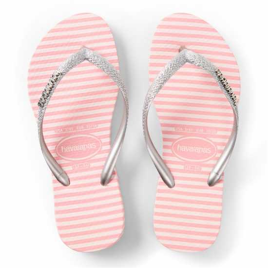 Havaianas Джапанки Hav. Slim Glitter Stripes Ballet Ro Flip Flops Unisex Kids  