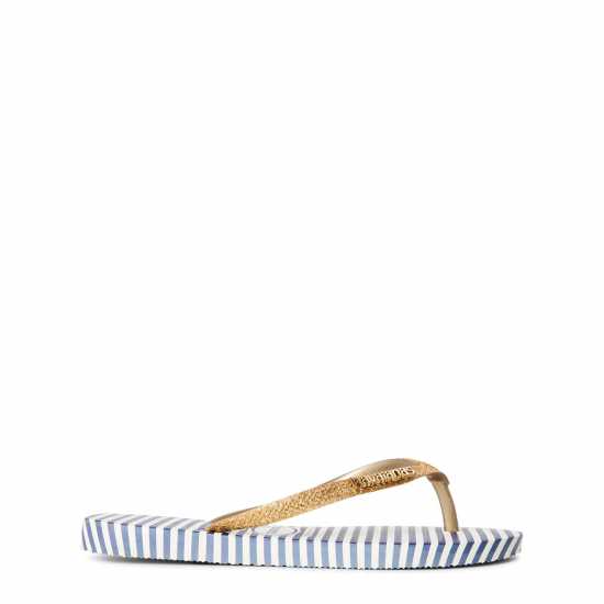 Havaianas Джапанки Hav. Slim Glitter Stripes White/san Flip Flops Unisex Kids  