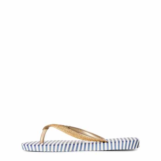 Havaianas Джапанки Hav. Slim Glitter Stripes White/san Flip Flops Unisex Kids  