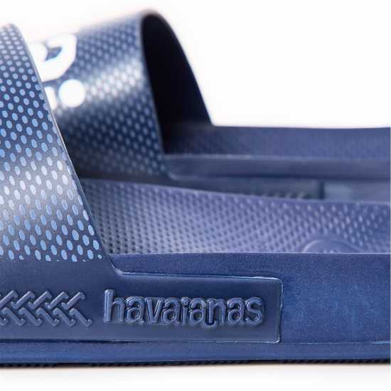 Havaianas Джапанки Hav. Slide Classic Logomania Navy B Flip Flops Unisex Kids  