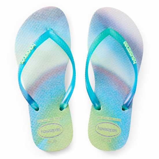 Havaianas Джапанки Hav. Slim Metallic Rainbow Citronel Flip Flops Unisex Kids  
