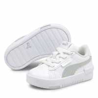 Puma Jada Sneakers Infants White/Silver Детски маратонки