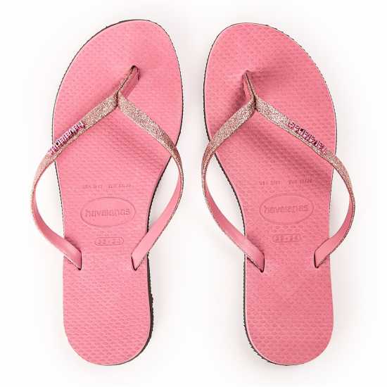 Havaianas Джапанки Hav. You Glitter Velvet Rose 33/34 Flip Flops Unisex Kids Havaianas Джапанки Hav. You Glitter Velvet Rose 33/34 Flip Flops Unisex Kids