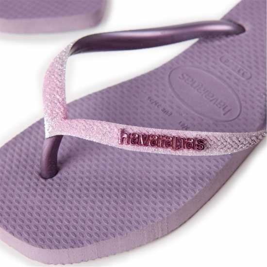 Havaianas Джапанки Hav. Square Glitter Malve 33/34 Flip Flops Unisex Kids  