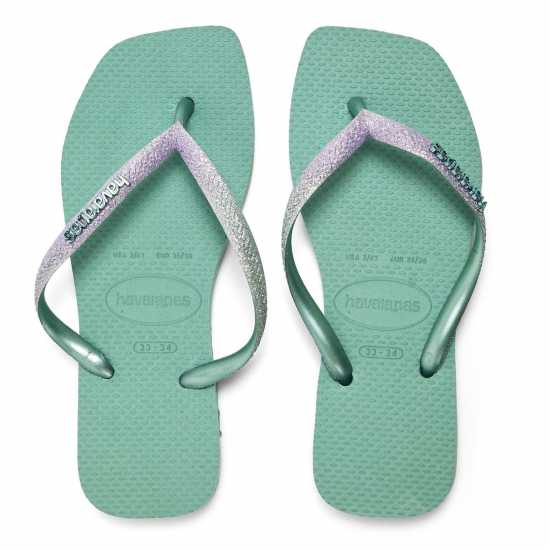 Havaianas Джапанки Hav. Square Glitter Clay 33/34 Flip Flops Unisex Kids  