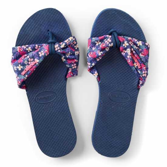 Havaianas Джапанки Hav. You Saint Tropez Print Navy Bl Flip Flops Unisex Kids  