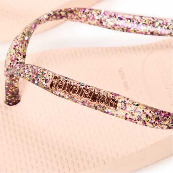 Havaianas Джапанки Hav. Square Logo Metallic Ballet Ro Flip Flops Unisex Kids  