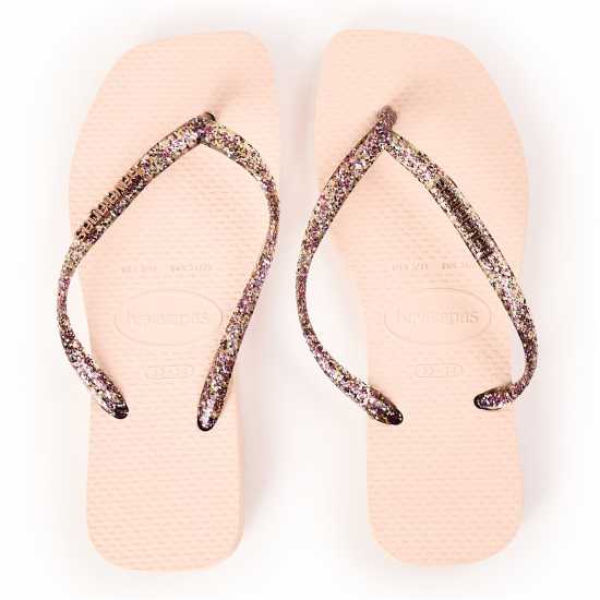 Havaianas Джапанки Hav. Square Logo Metallic Ballet Ro Flip Flops Unisex Kids  