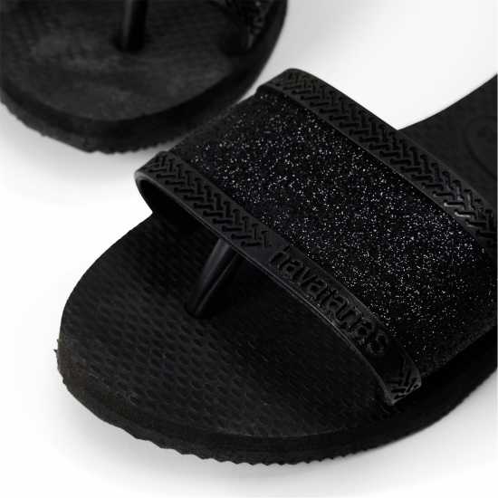 Havaianas Джапанки Hav. You Angra Glitter Black 33/34 Flip Flops Unisex Kids  
